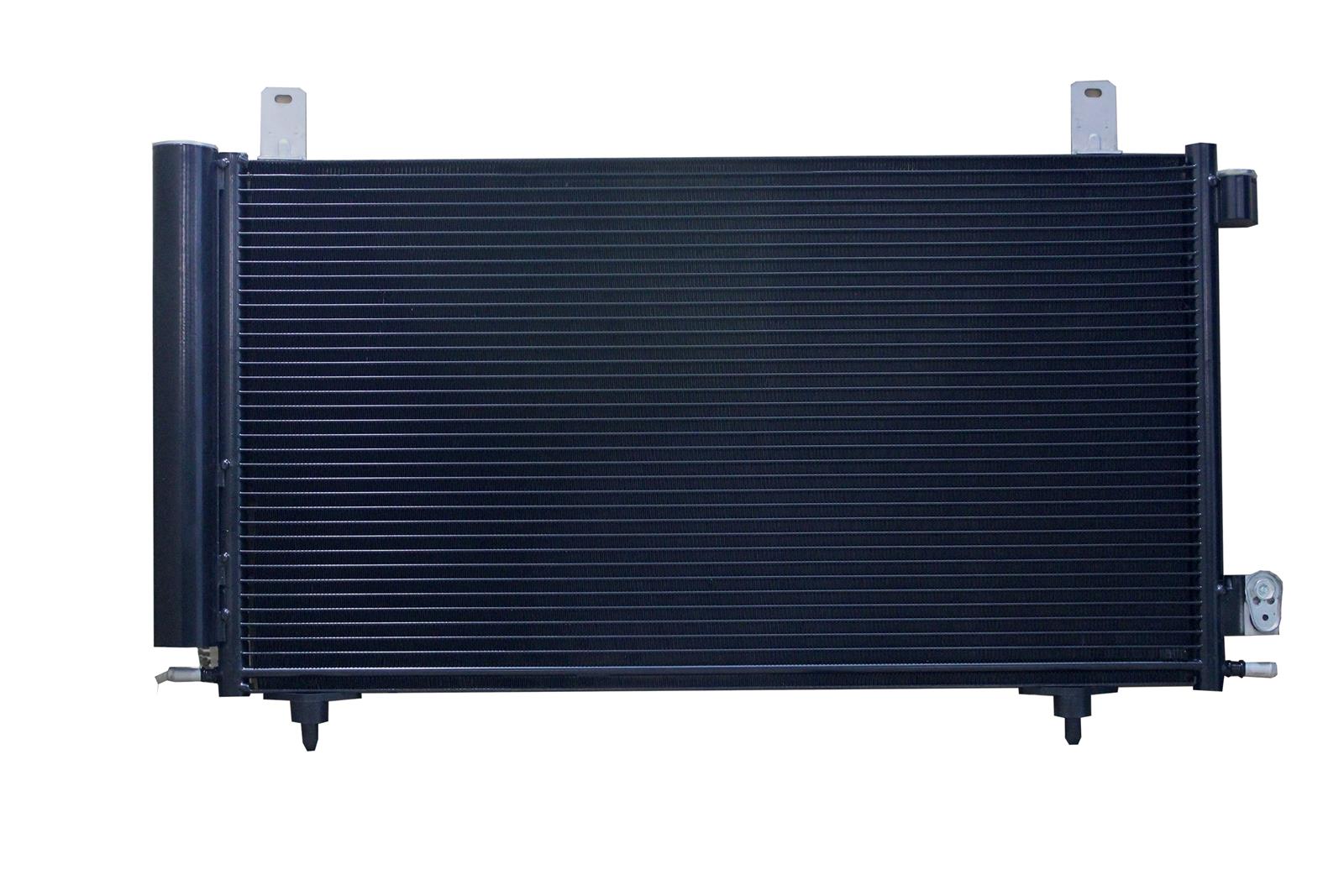 CSF Air Conditioning Condensers 10781 Condenser, Aluminum, Black, Subaru, Each thumbnail 2