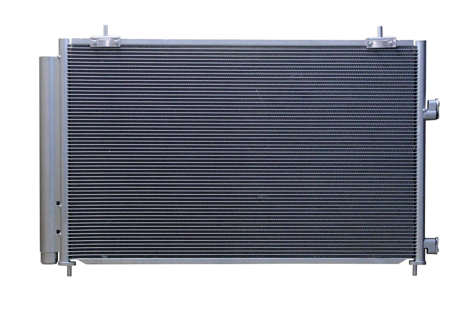 CSF Air Conditioning Condensers 10787 Condenser, Aluminum, Natural, Toyota, Each thumbnail 2