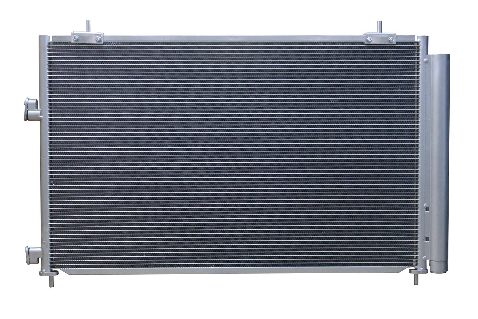 CSF Air Conditioning Condensers 10787 Condenser, Aluminum, Natural, Toyota, Each thumbnail 3