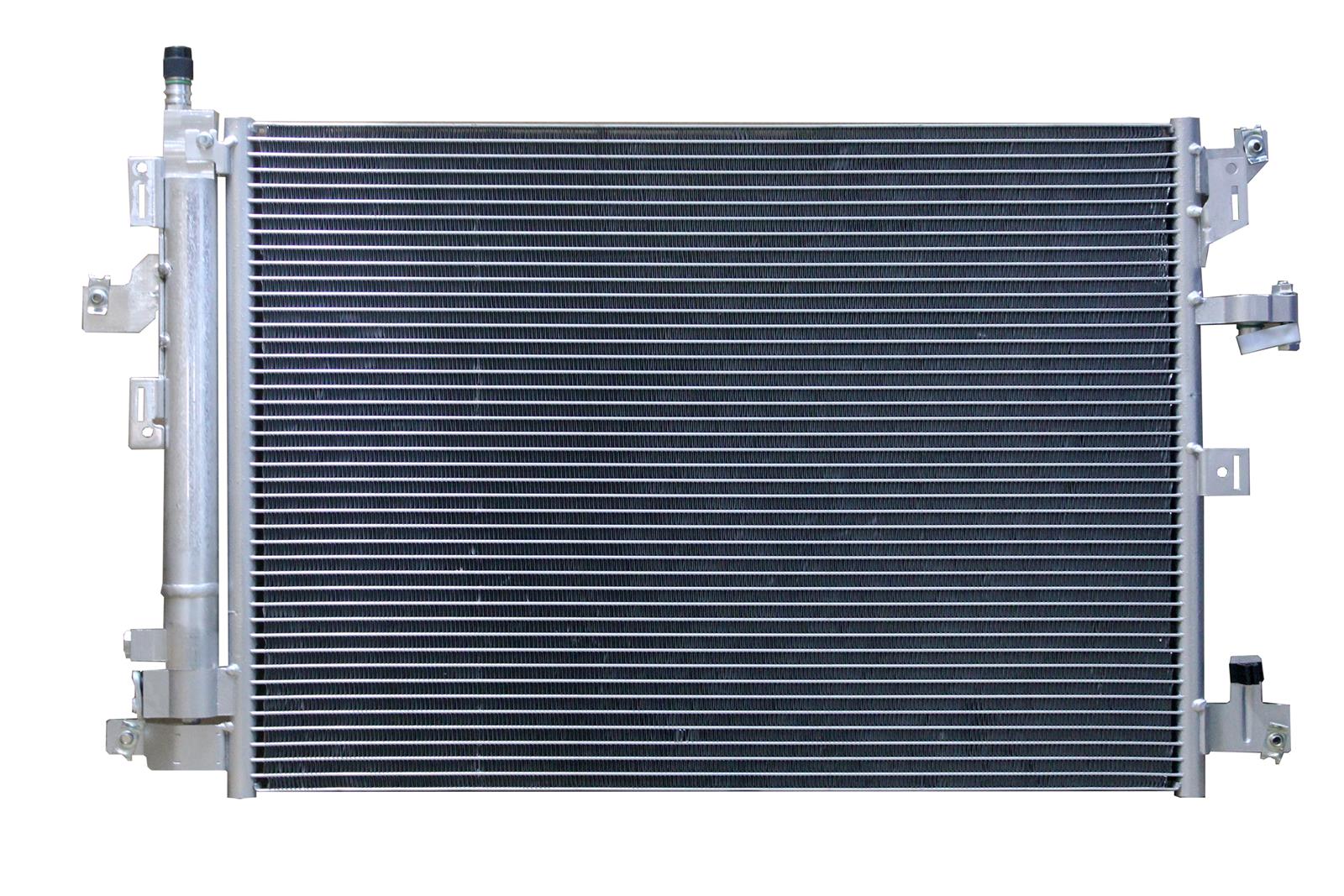 CSF Air Conditioning Condensers 10789 Condenser, Aluminum, Natural, Volvo, Each thumbnail 3