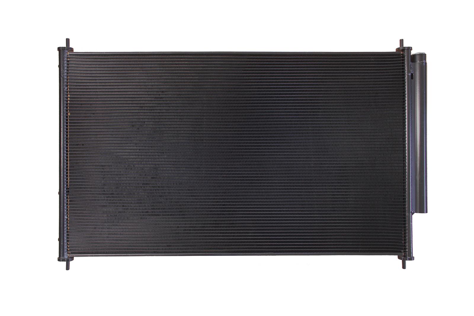 CSF Air Conditioning Condensers 10791 Condenser, Aluminum, Black, for use on Honda®, Each thumbnail 3