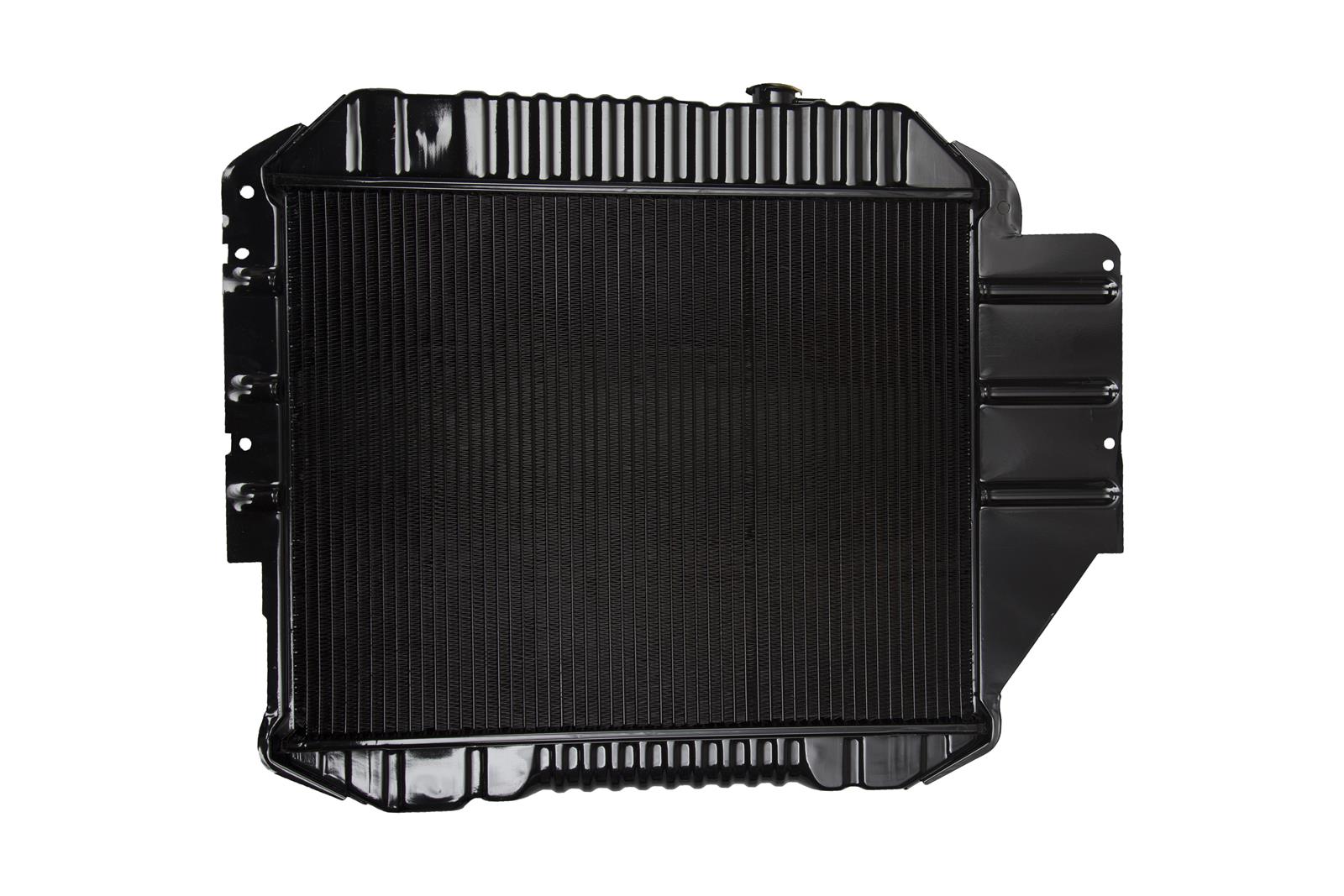 CSF All-Metal Radiators 2275 Radiator, All-Metal, Downflow, Copper/Brass, Black, Ford, Each thumbnail 2