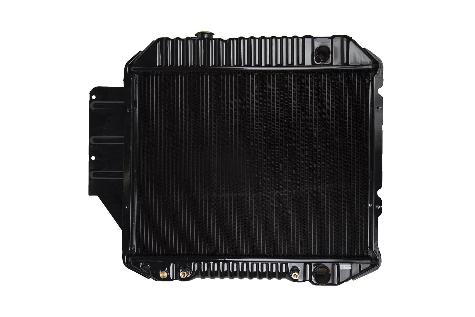 CSF All-Metal Radiators 2275 Radiator, All-Metal, Downflow, Copper/Brass, Black, Ford, Each