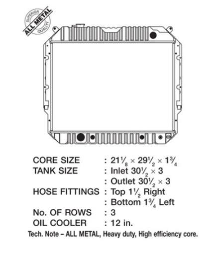 CSF All-Metal Radiators 2277 Radiator, thumbnail 3