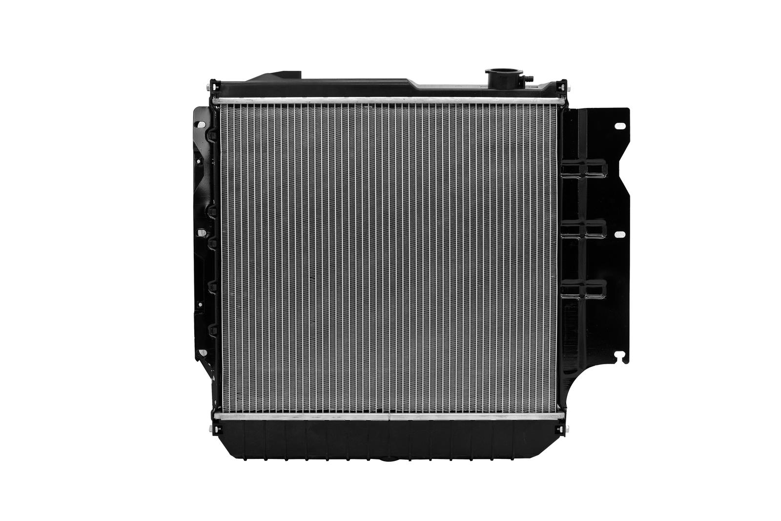 CSF Radiators for 1987-2004 WRANGLER - 3244 Radiators, Downflow, Aluminum/Plastic, Natural, Transmission Cooler, Jeep, 2.5L, 4.0L, Each thumbnail 2