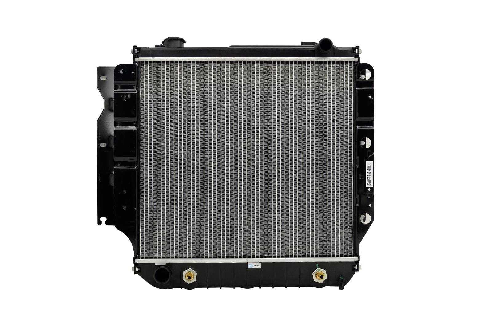 CSF Radiators for 1987-2004 WRANGLER - 3244 Radiators, Downflow, Aluminum/Plastic, Natural, Transmission Cooler, Jeep, 2.5L, 4.0L, Each