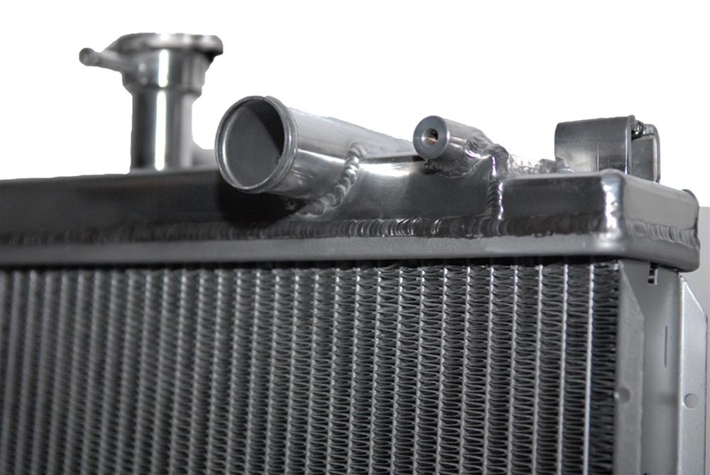 CSF Racing Radiators 3328 Radiator, Racing, Aluminum, Polished, Nissan, Infinity, Each thumbnail 2