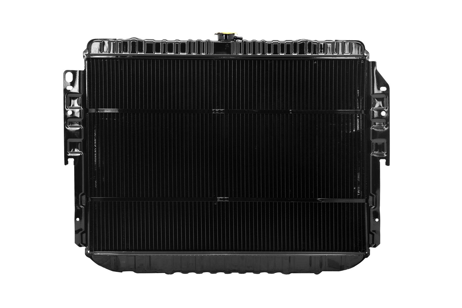 CSF All-Metal Radiators 3392 Radiator, Copper/Brass, Two Row, Downflow, Transmission Cooler, Dodge, Chrysler, Car, Van, Each thumbnail 3