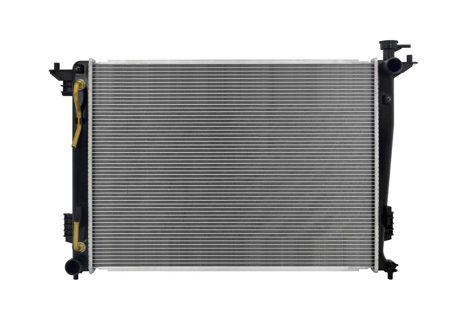 CSF Radiators 3487 Radiator, OE Replacement, Aluminum/Plastic, Natural, for use on Kia/Hyundai, Each thumbnail 2