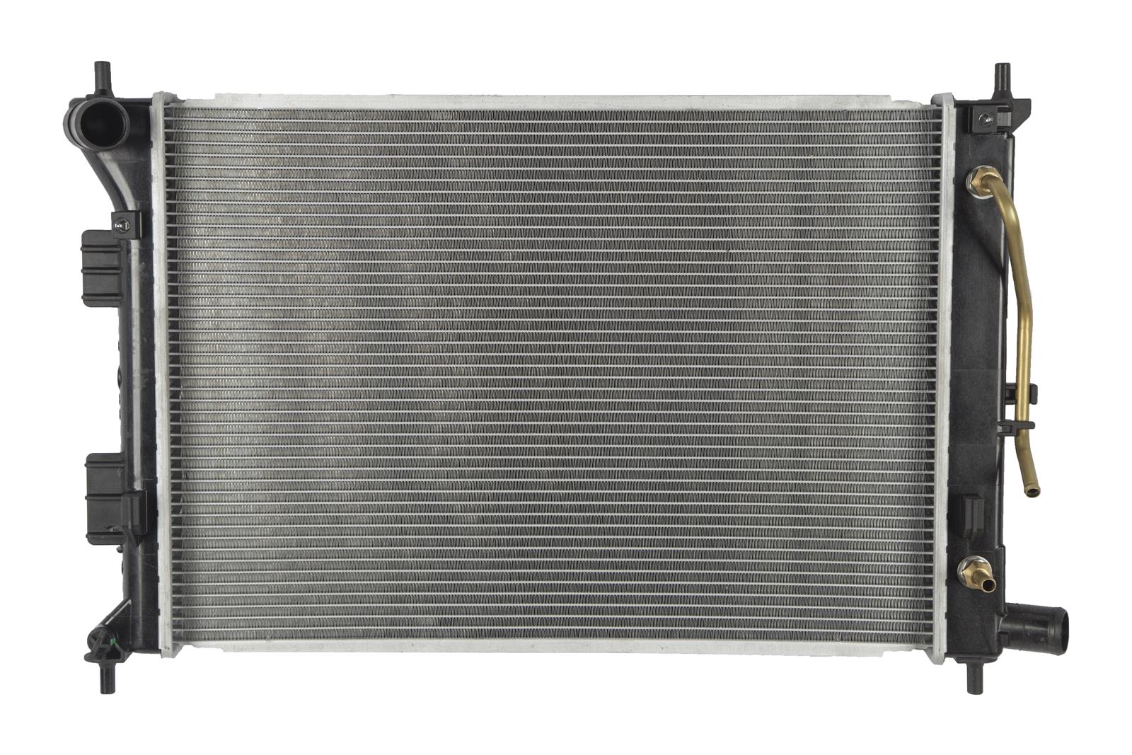 CSF Radiators for 2012-2016 ACCENT, RIO, 2012-2014 VELOSTER - 3540 Radiator, OE Replacement, Aluminum/Plastic, Natural, use on Kia/Hyundai, Each thumbnail 2