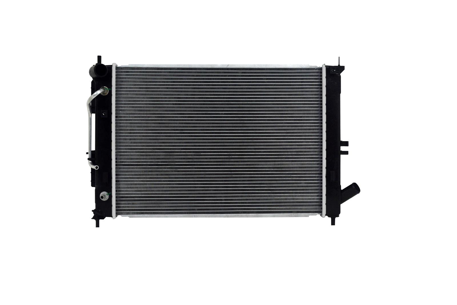 CSF Radiators for 2014-2016 ELANTRA, FORTE KOUP, 2015-2016 FORTE5 - 3751 Radiator, OE Replacement, Aluminum/Plastic, Natural, use on Kia/Hyundai, Each
