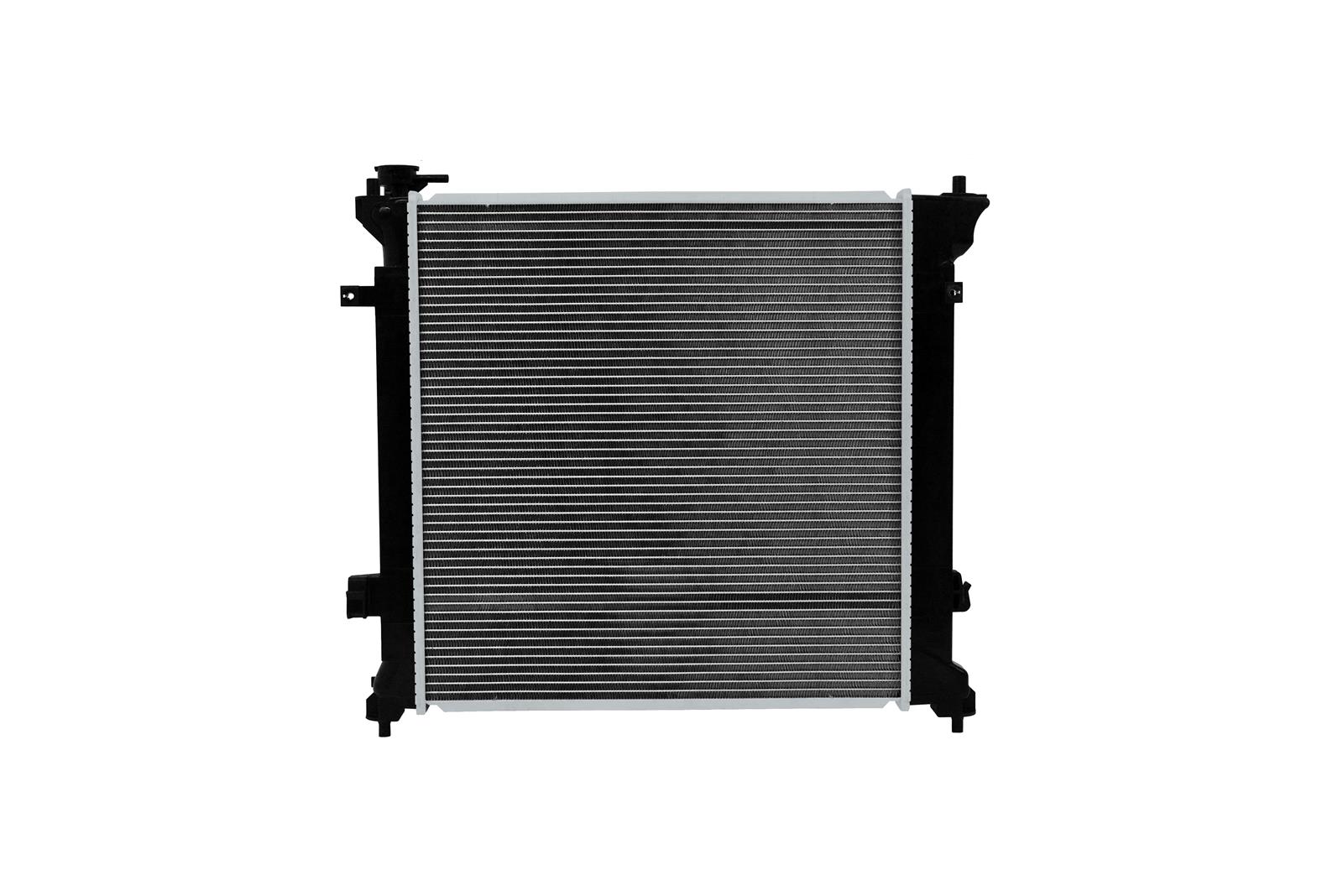 CSF Radiators 3753 Radiator, OE Replacement, Aluminum/Plastic, Natural, for use on Hyundai, Each thumbnail 2