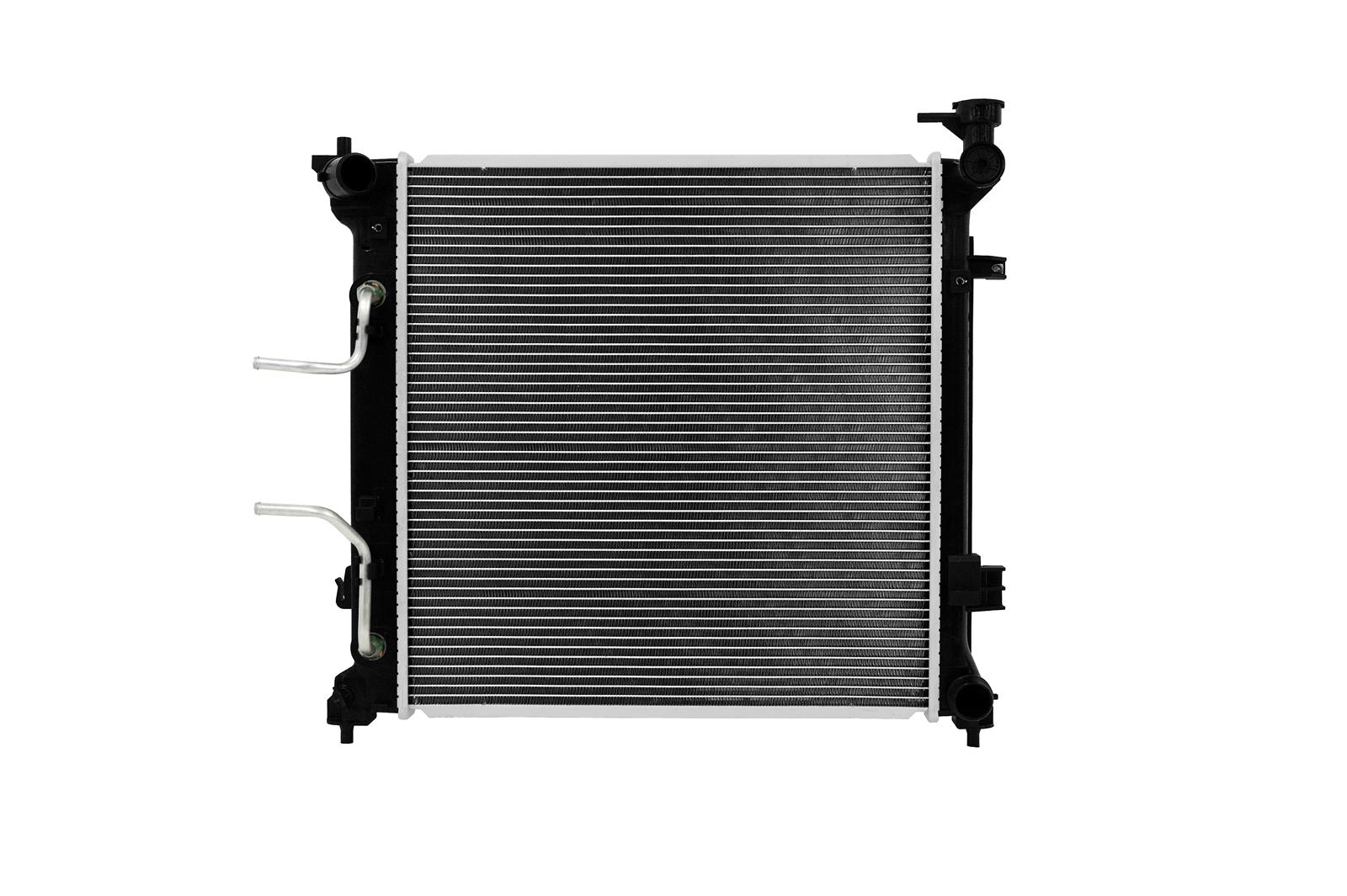 CSF Radiators 3754 Radiator, OE Replacement, Aluminum/Plastic, Natural, for use on Hyundai, Each