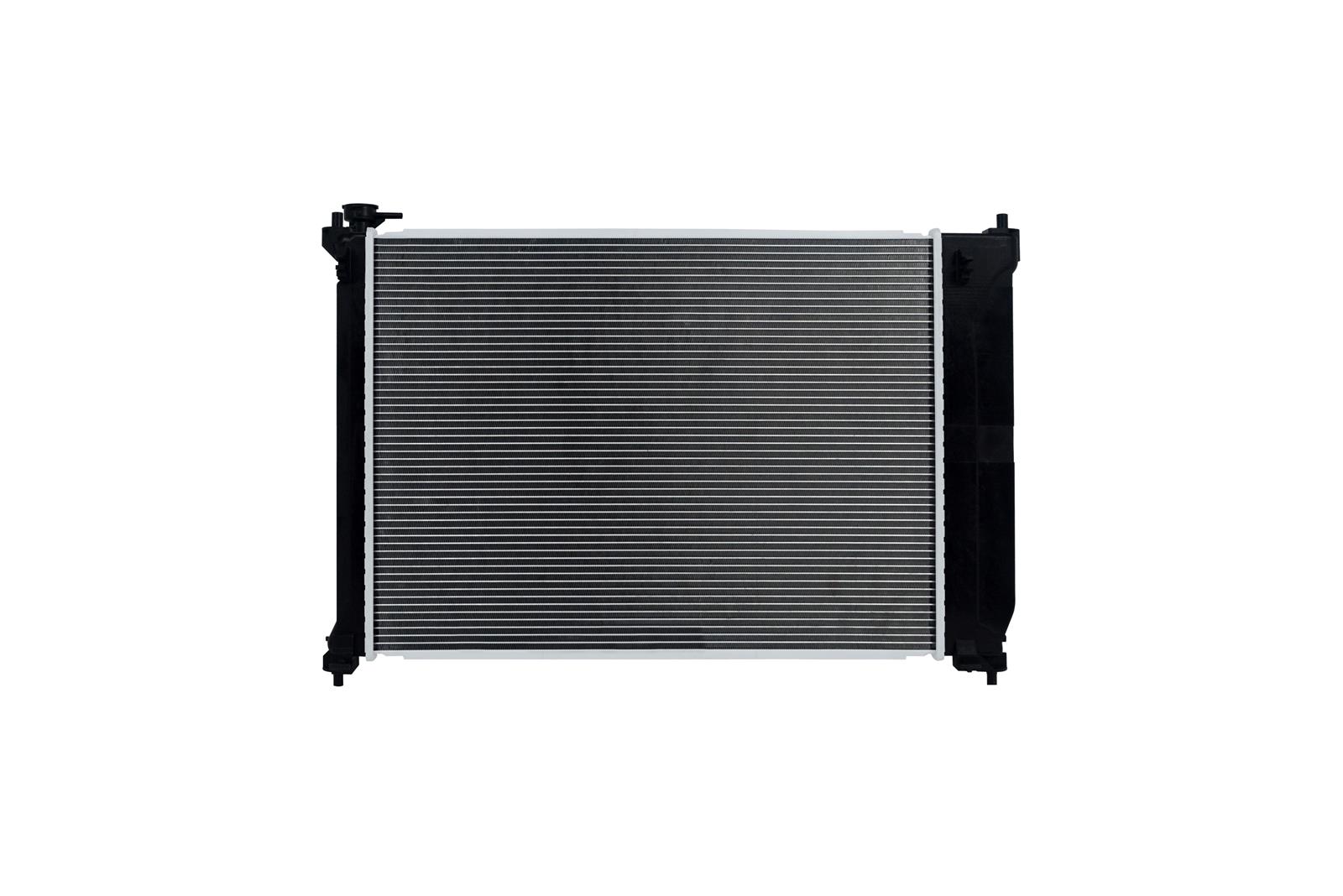 CSF Radiators 3755 Radiator, OE Replacement, Aluminum/Plastic, Natural, for use on Hyundai, Each