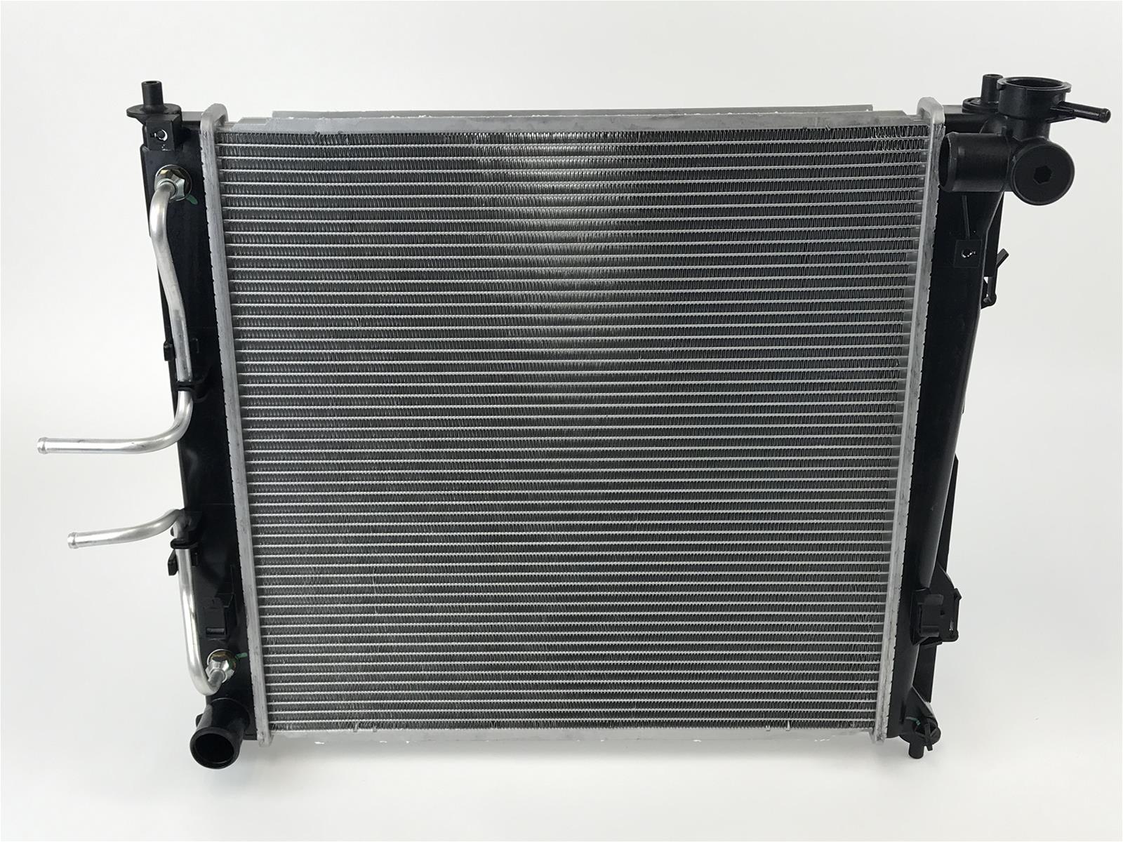 CSF Radiators 3757 Radiator, OE Replacement, Aluminum/Plastic, Natural, for use on Kia/Hyundai, Each thumbnail 2