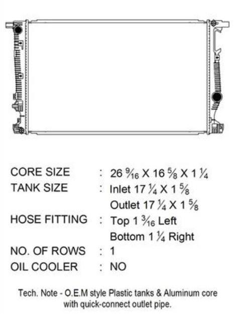 CSF Radiators 3760 Radiator, OE Replacement, Aluminum/Plastic, Natural, Jeep, Cherokee, Each thumbnail 3