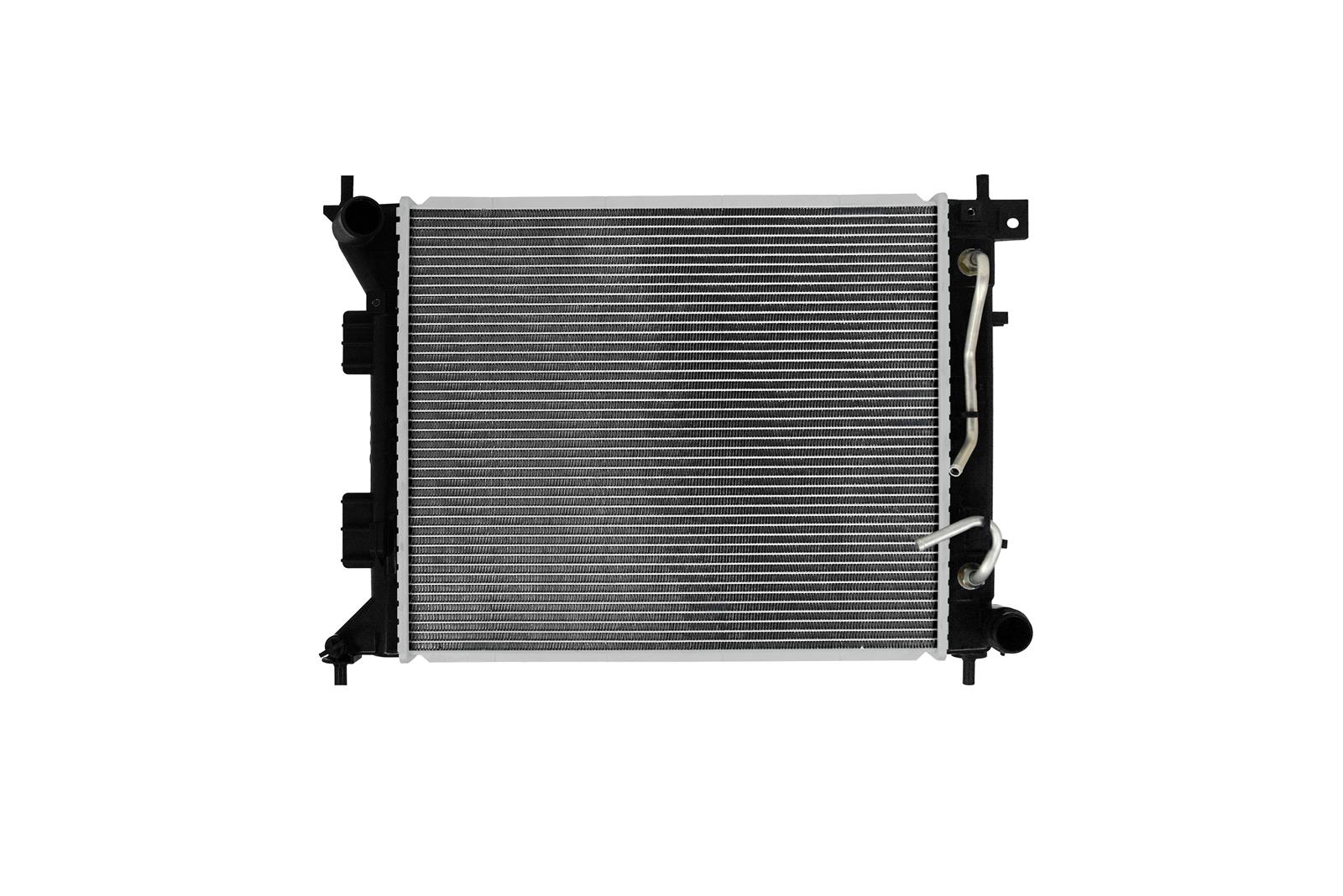 CSF Radiators 3761 Radiator, OE Replacement, Aluminum/Plastic, Natural, for use on Kia, Each