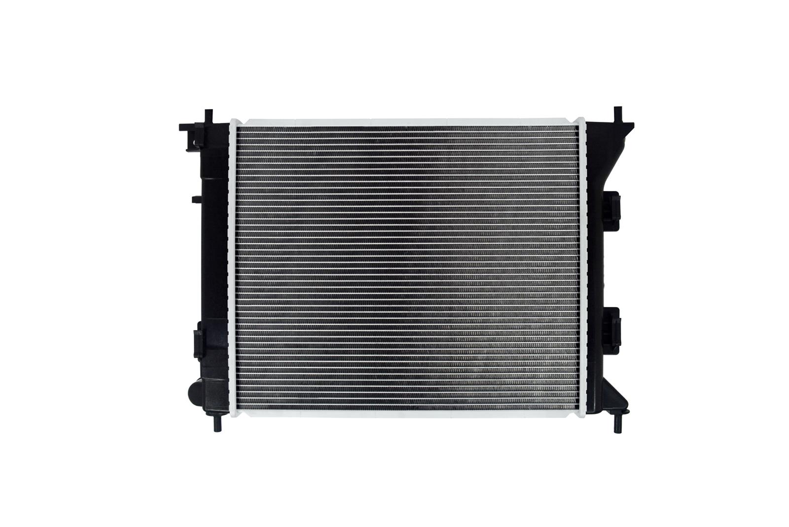 CSF Radiators 3761 Radiator, OE Replacement, Aluminum/Plastic, Natural, for use on Kia, Each thumbnail 2