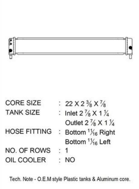 CSF Radiator Fluid Coolers 3774 Radiator, OE Replacement, Aluminum/Plastic, Natural, Toyota, Prius, Each thumbnail 3