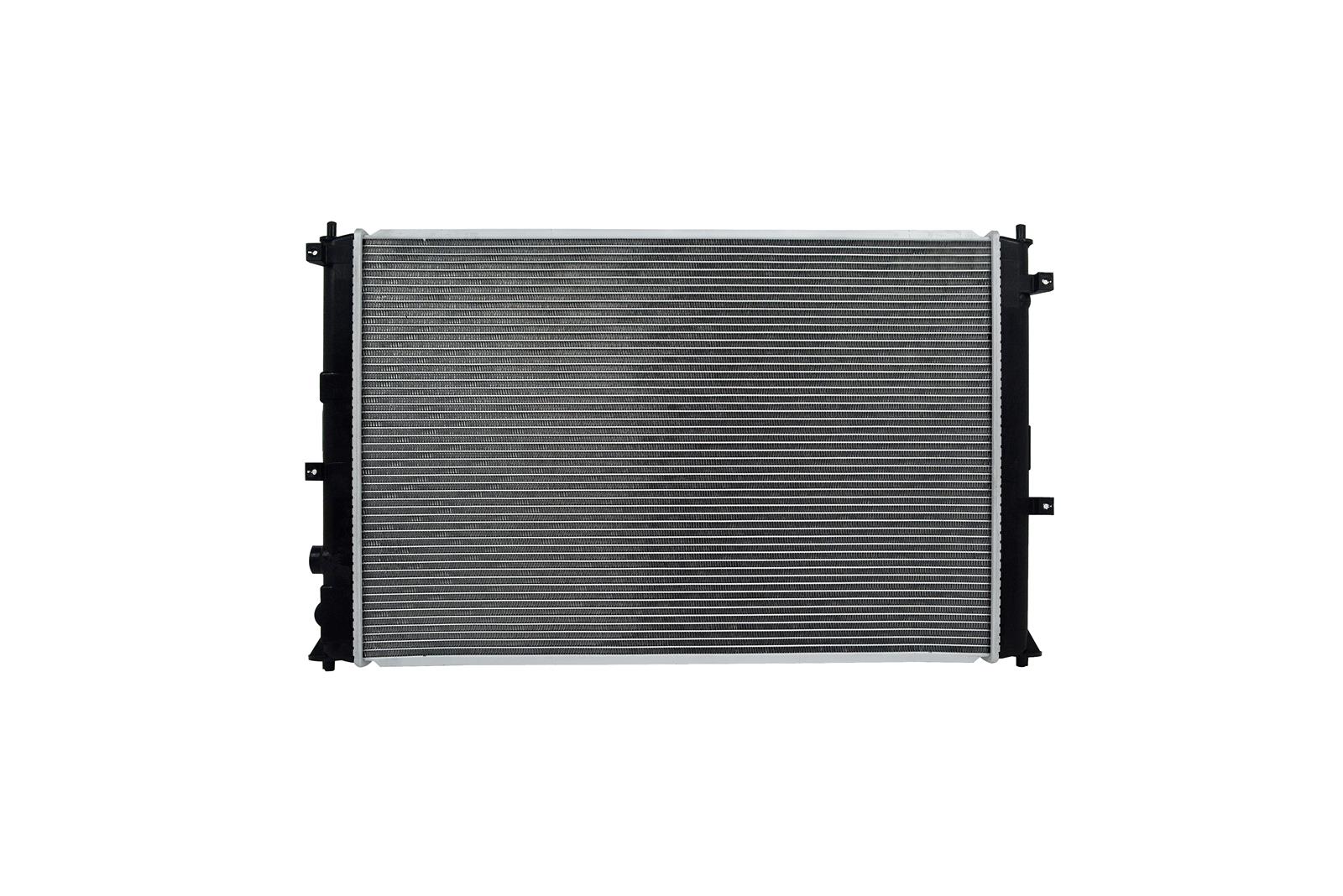 CSF Radiators 3781 Radiator, OE Replacement, Aluminum/Plastic, for use on Honda®, Each thumbnail 2