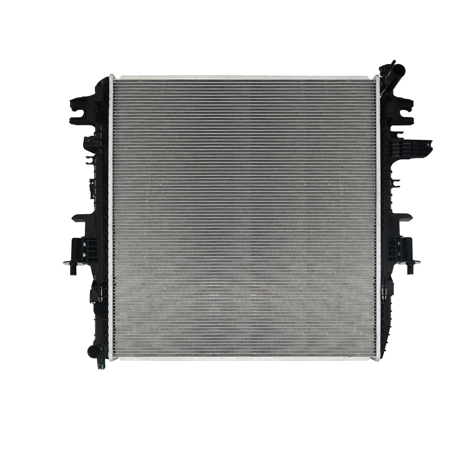 CSF Radiators 3818 Radiator, Aluminum/Plastic, Natural, Crossflow, Upper Passenger Side Inlet, Lower Driver Side Outlet, for Infinity, for Nissan, Each thumbnail 2