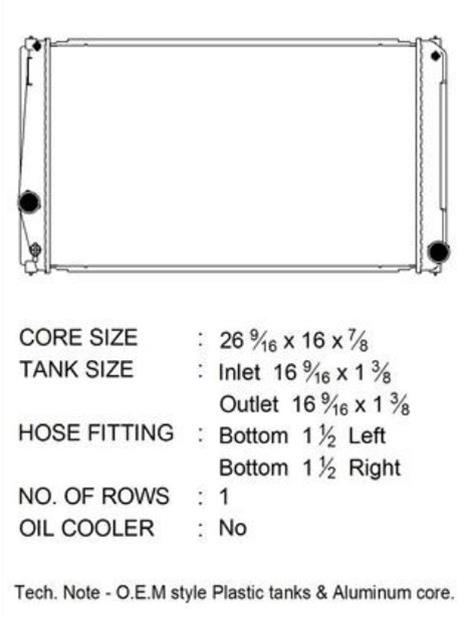 CSF Radiators 3822 Toyota Rav4 (North American Built) 16-17 2.5L thumbnail 2