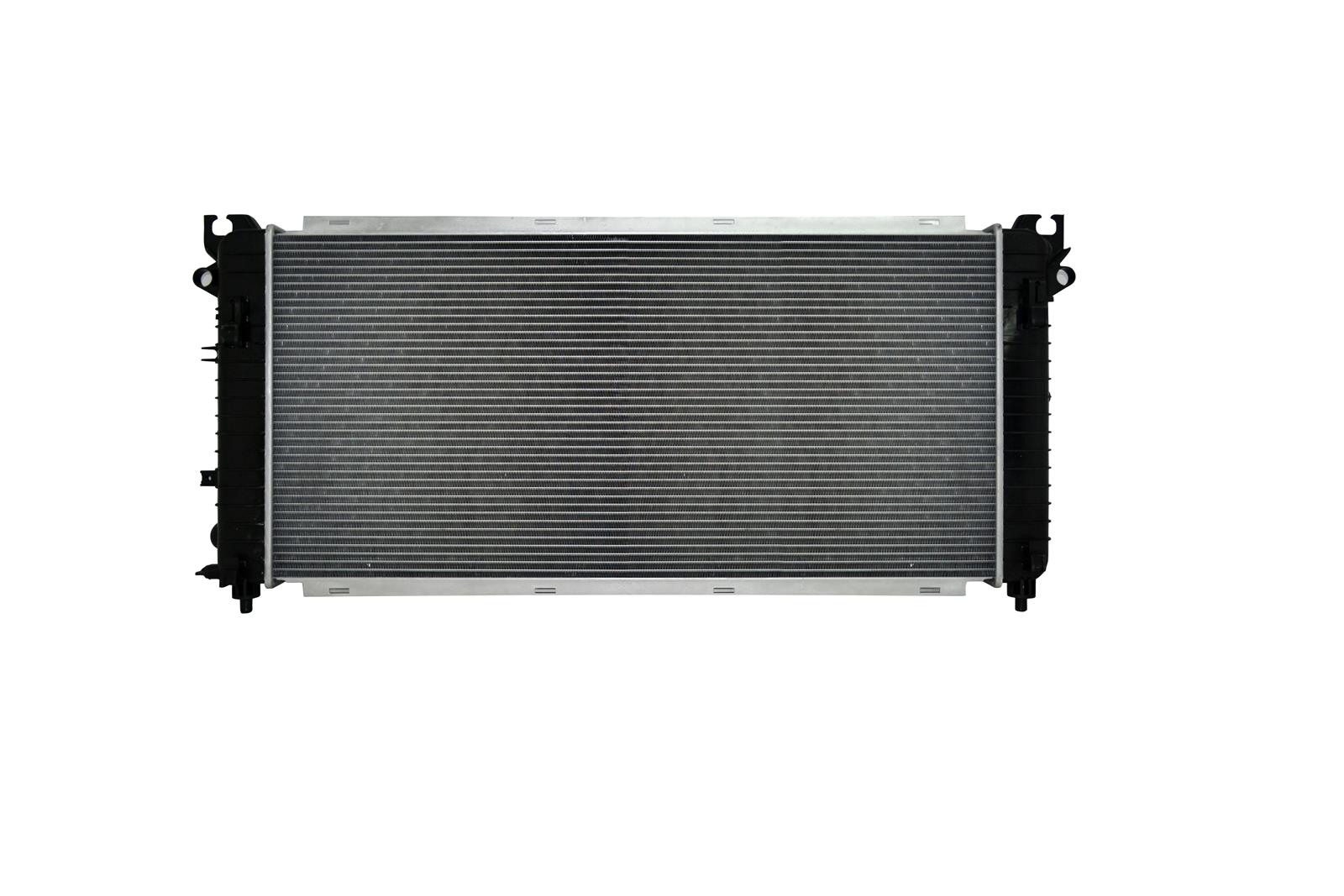 CSF Radiators for 2015-2019 YUKON XL, YUKON, 2015-2020 ESCALADE - 3839 Radiator, Aluminum/Plastic, Natural, Crossflow, Upper Driver Side Inlet, Lower Passenger Side Outlet, Cadillac, GMC, Each