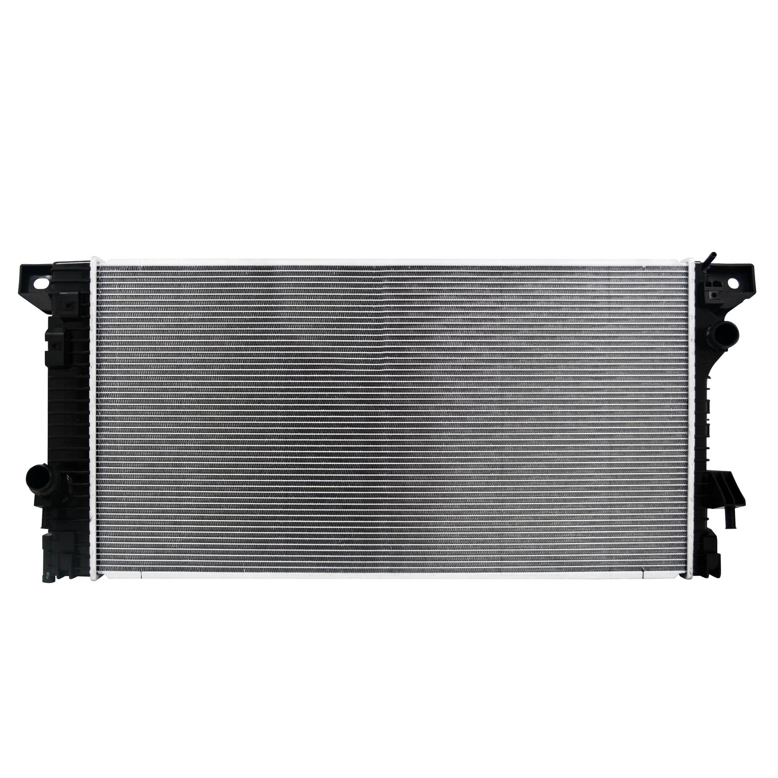 CSF Radiators 3846 Radiator, Aluminum/Plastic, Natural, Crossflow, Upper Driver Side Inlet, Lower Passenger Side Outlet, Ford, Lincoln, Each thumbnail 2