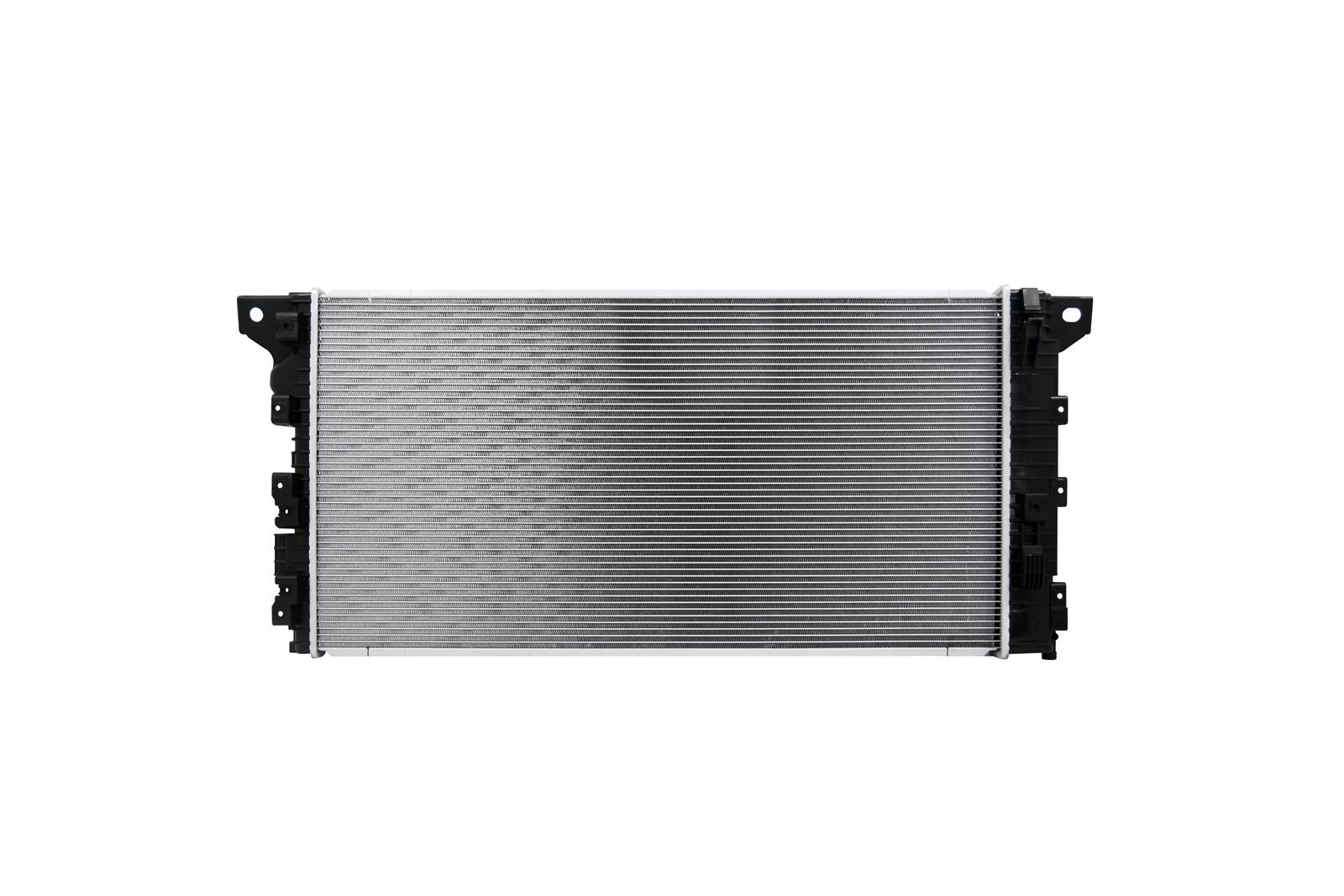 CSF Radiators 3846 Radiator, Aluminum/Plastic, Natural, Crossflow, Upper Driver Side Inlet, Lower Passenger Side Outlet, Ford, Lincoln, Each thumbnail 3