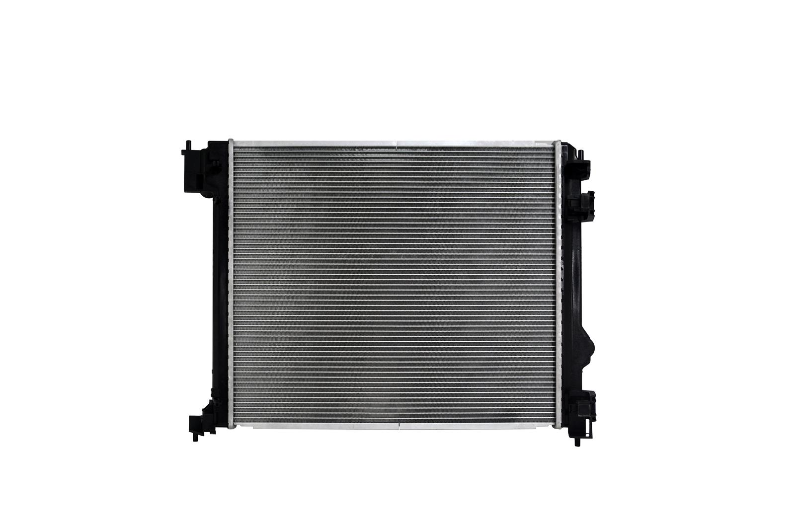 CSF Radiators 3857 Radiator, Aluminum/Plastic, Natural, Crossflow, Upper Driver Side Inlet, Lower Passenger Side Outlet, for Nissan, Each thumbnail 2