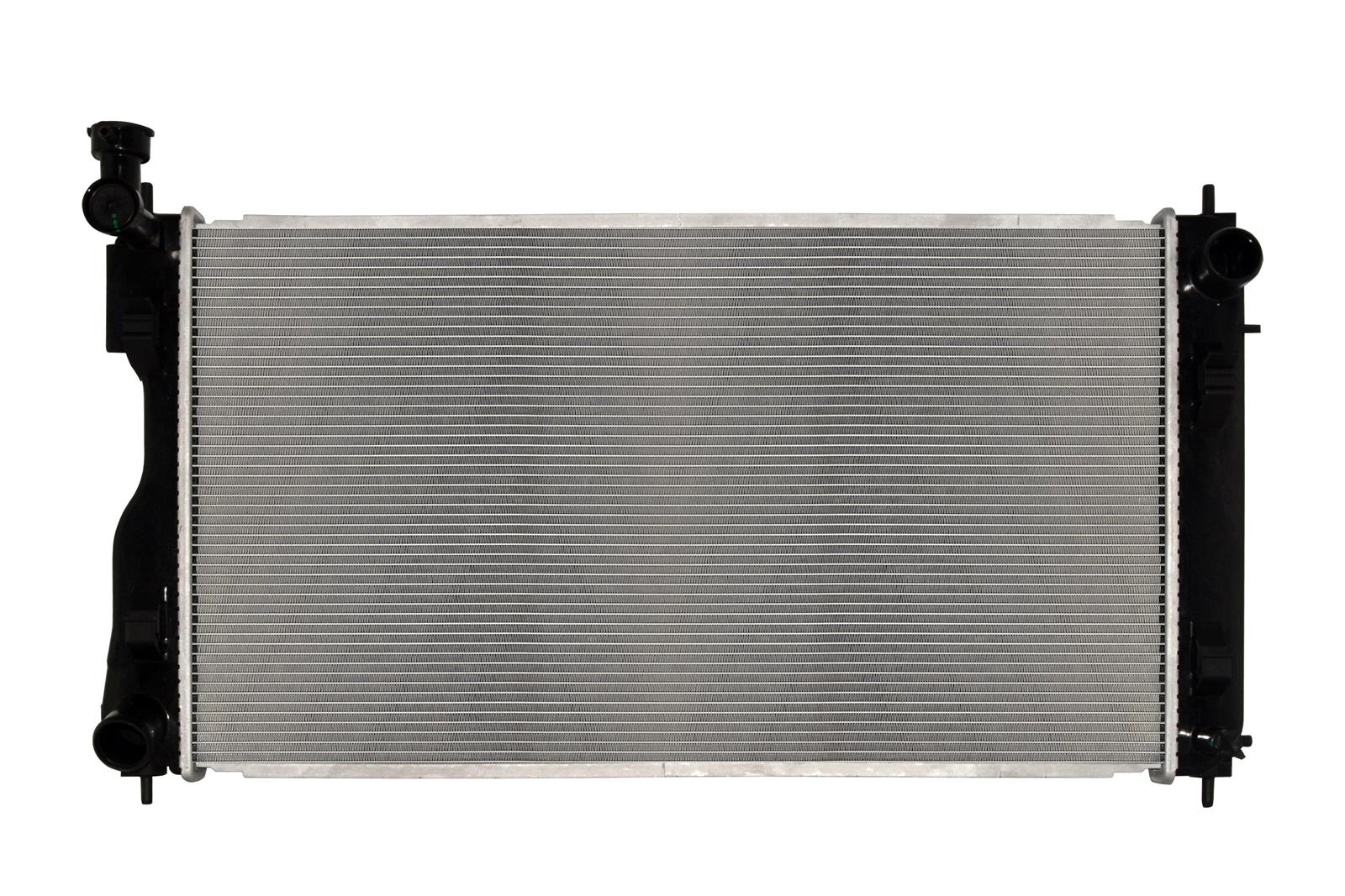 CSF Radiators for 2018-2023 CROSSTREK, 2017-2023 IMPREZA - 3889 Radiator, Aluminum/Plastic, Natural, Crossflow, Upper Passenger Side Inlet, Lower Driver Side Outlet, Subaru, Each thumbnail 2