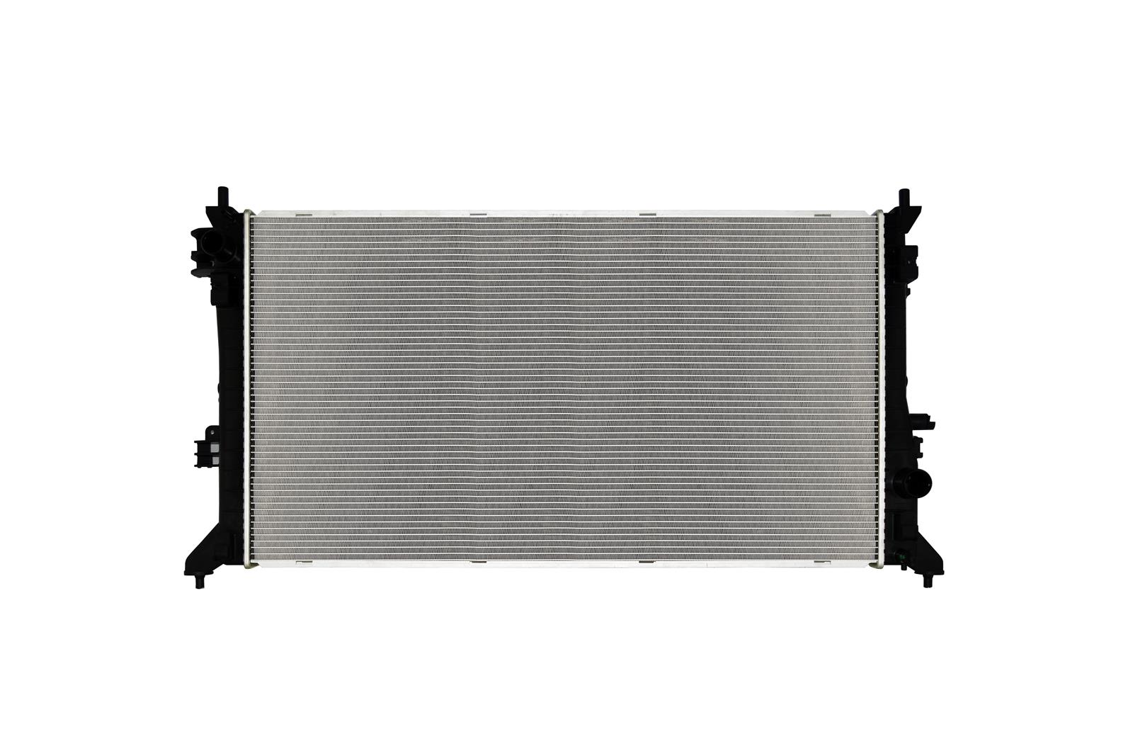CSF Radiators 3900 Radiator, Aluminum/Plastic, Natural, Crossflow, Upper Driver Side Inlet, Lower Passenger Side Outlet, Cadillac, Chevy, GMC, Each