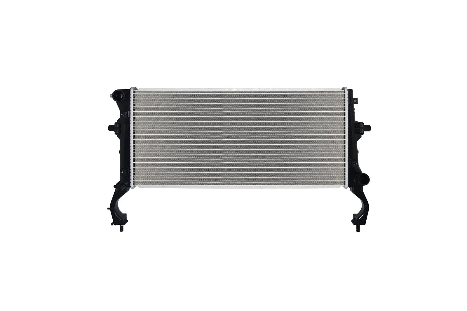 CSF Radiators for 2020-2022 SOUL, 2019-2021 VELOSTER - 3915 Radiator, Aluminum/Plastic, Natural, Crossflow, Upper Driver Side Inlet, Lower Passenger Side Outlet, Hyundai, Kia, Each