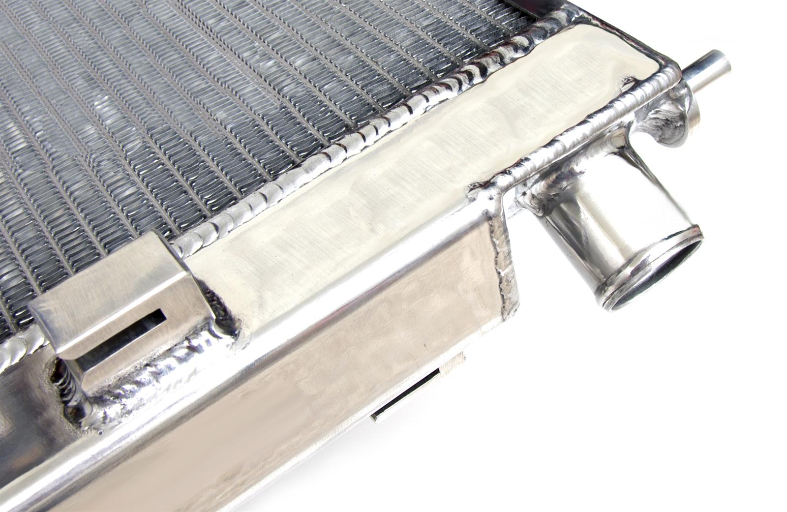 CSF Racing Radiators for 2008-2015 LANCER - 7019 Radiator, Racing, Aluminum, Polished, Mitsubishi, Lancer, Evo X, Each thumbnail 4