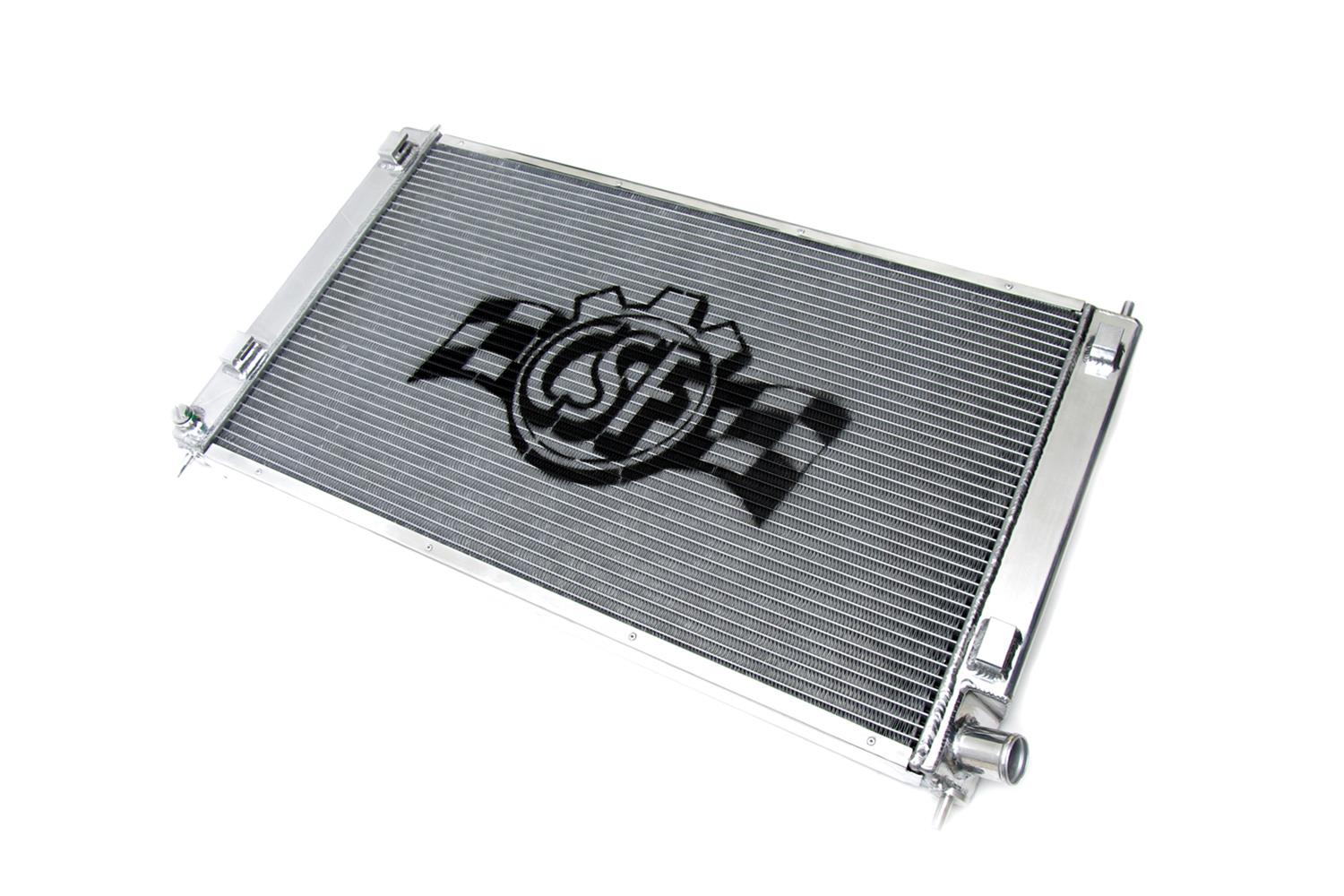 CSF Racing Radiators for 2008-2015 LANCER - 7019 Radiator, Racing, Aluminum, Polished, Mitsubishi, Lancer, Evo X, Each thumbnail 2