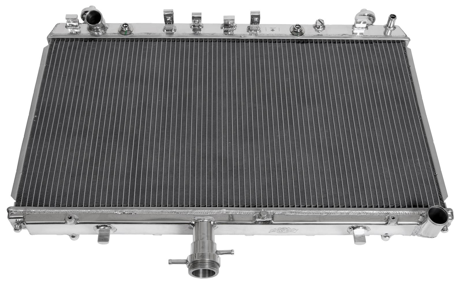 CSF Racing Radiators for 2012-2015 CAMARO - 7052 Radiator, Racing, Aluminum, Polished, Chevy, Camaro, V6, V8, Each thumbnail 3
