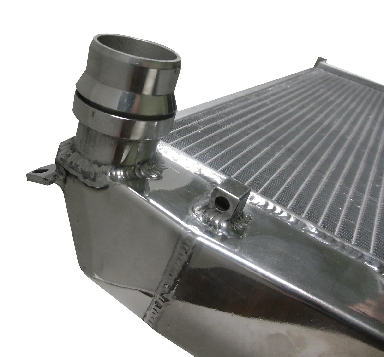 CSF Racing Radiators for 2001-2006 M3 - 7058 Radiator, Racing, Triple Pass, Aluminum, Polished, BMW, M3, E46, Each thumbnail 3