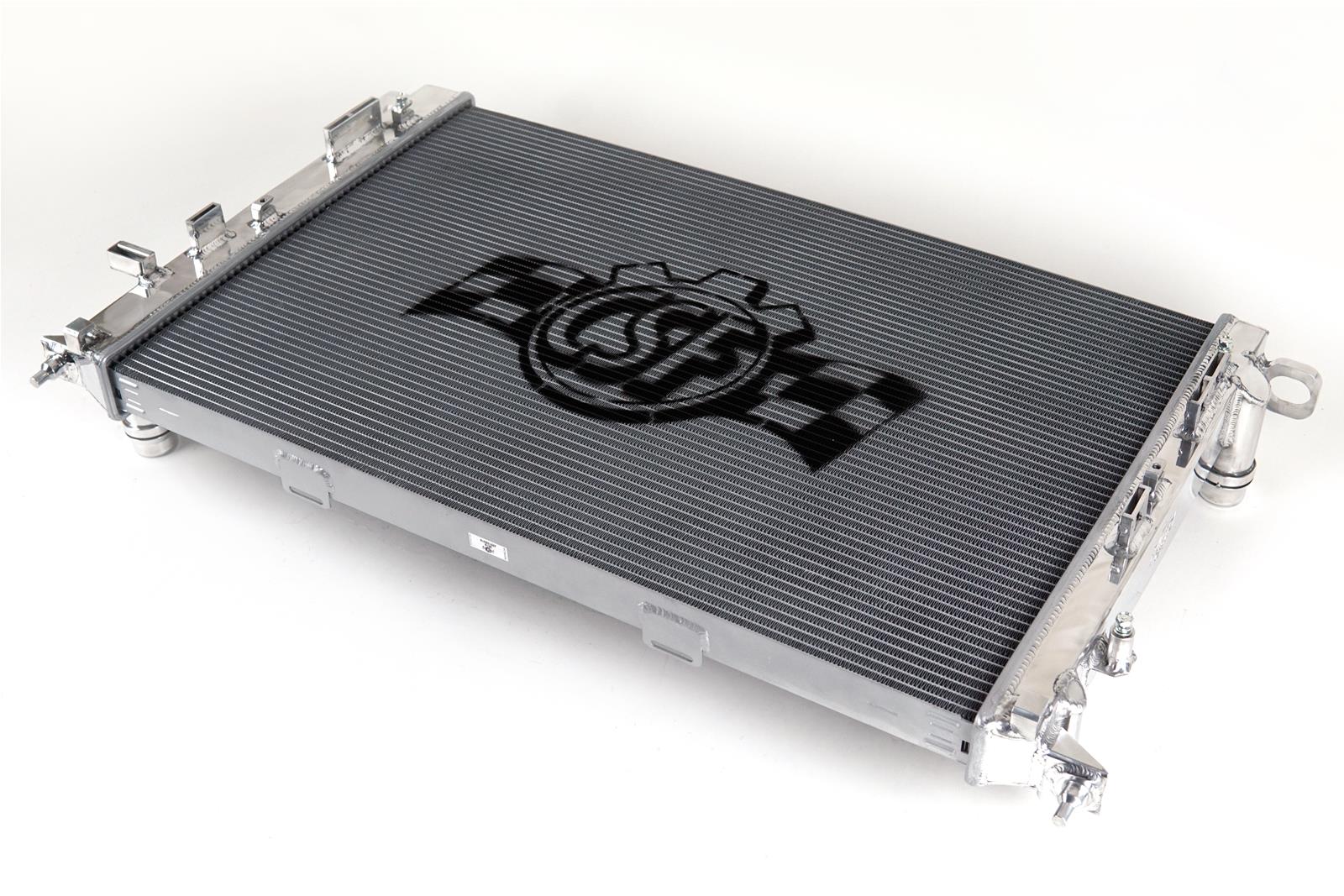 CSF Racing Radiators 7091 Radiator, High-Performance, Aluminum, Polished, Audi, Porsche, Each