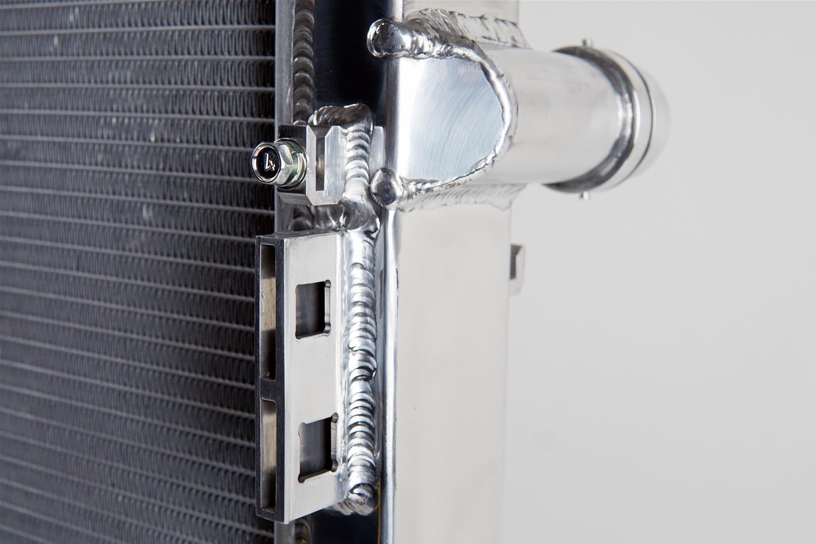 CSF Racing Radiators 7091 Radiator, High-Performance, Aluminum, Polished, Audi, Porsche, Each thumbnail 8