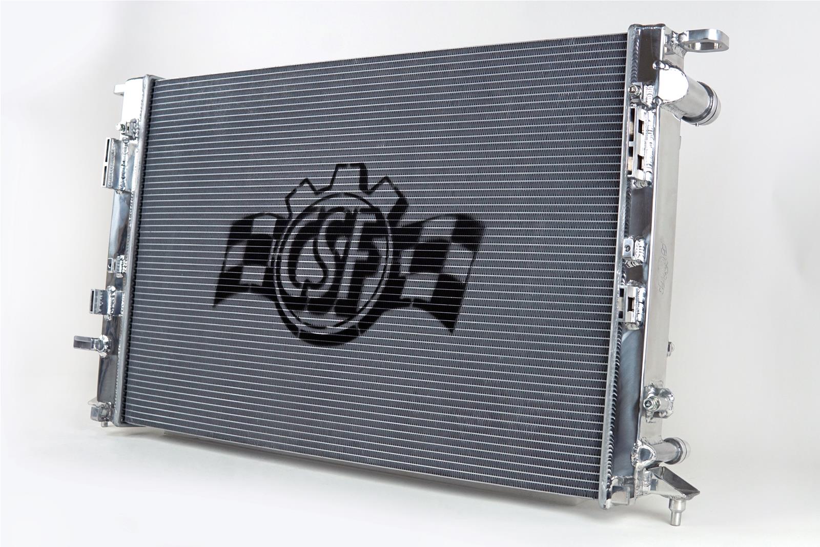 CSF Racing Radiators 7091 Radiator, High-Performance, Aluminum, Polished, Audi, Porsche, Each thumbnail 9