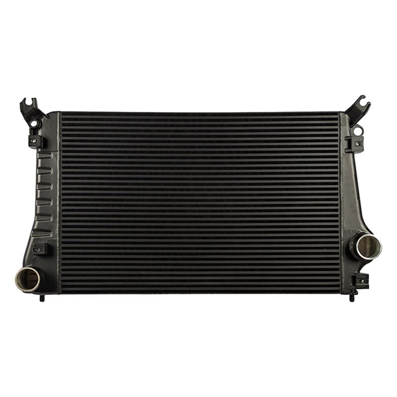 CSF Turbo Diesel Charge-Air Coolers 7101 Intercooler, Charge Cooler, Aluminum, Black Powdercoated, Chevy, GMC, 6.6L, Duramax, Each thumbnail 4