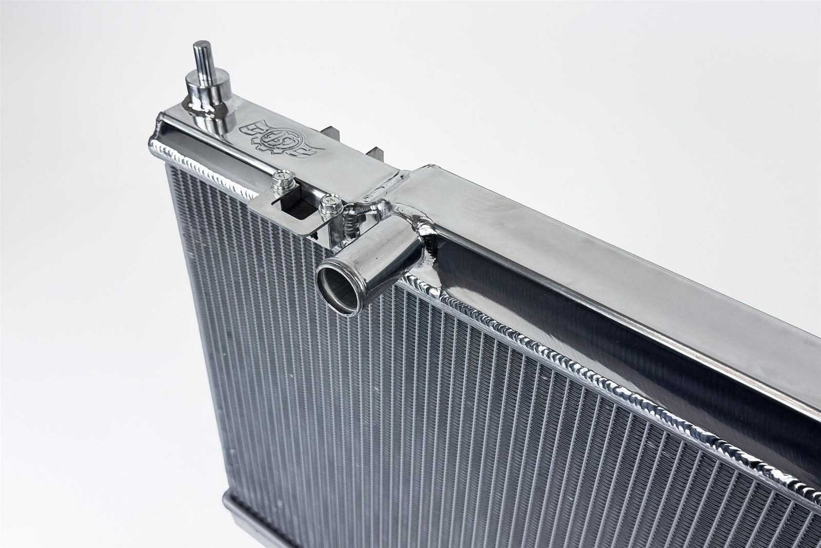 CSF High Performance All-Aluminum Radiators for 2014-2019 FIESTA - 7237 Radiator, High-Performance, Downflow, 2 Row, Aluminum, MK6 Ford Fiesta ST, Each thumbnail 5