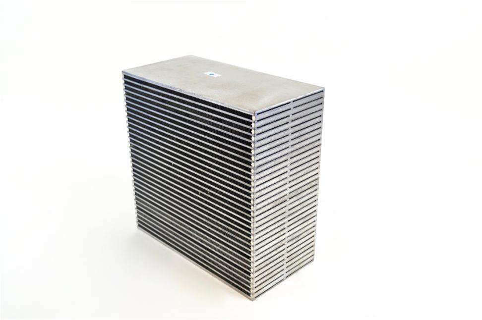 CSF Intercooler Cores 8086 Core, Air-to-Liquid, Aluminum, 12.0 in. Width, 11.9 in. Height, 5.9 in. Depth, Each