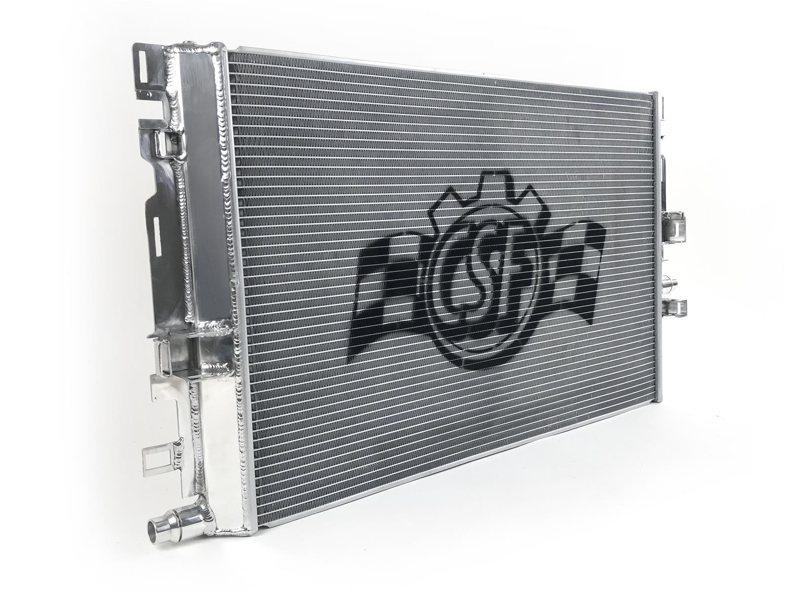 CSF Heat Exchangers 8088 Exchanger, Single Pass, Aluminum, Polished, Mercedes-Benz, Each