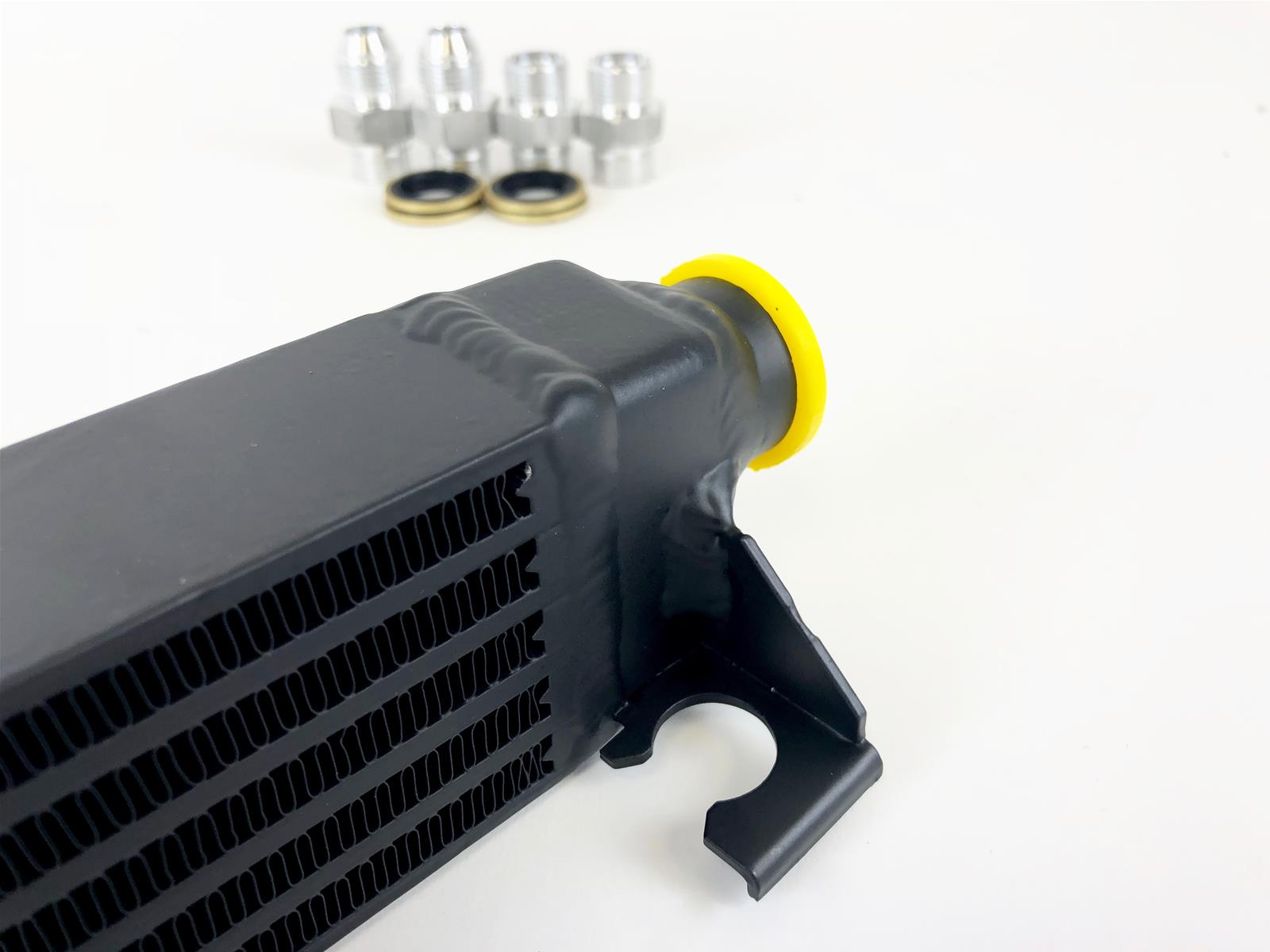 CSF Fluid Coolers for 1988-1991 325IX, 325IS, 1988-1992 325I - 8092 Cooler, Engine Oil, Plate Type, Aluminum, Black, BMW, Each thumbnail 2