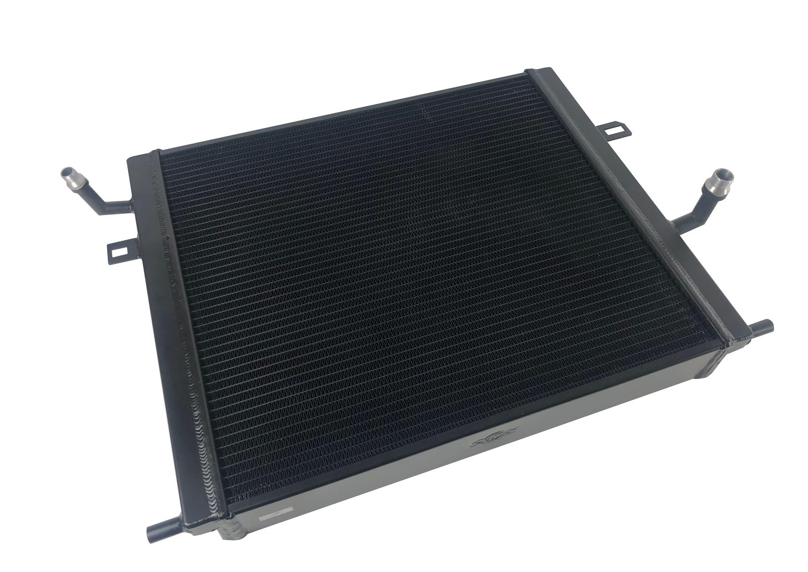 CSF Heat Exchangers 8131B Radiator, BMW B58/B48 Front Mount Exchanger w/ rock guard (BLACK) (Triple-pass) thumbnail 6