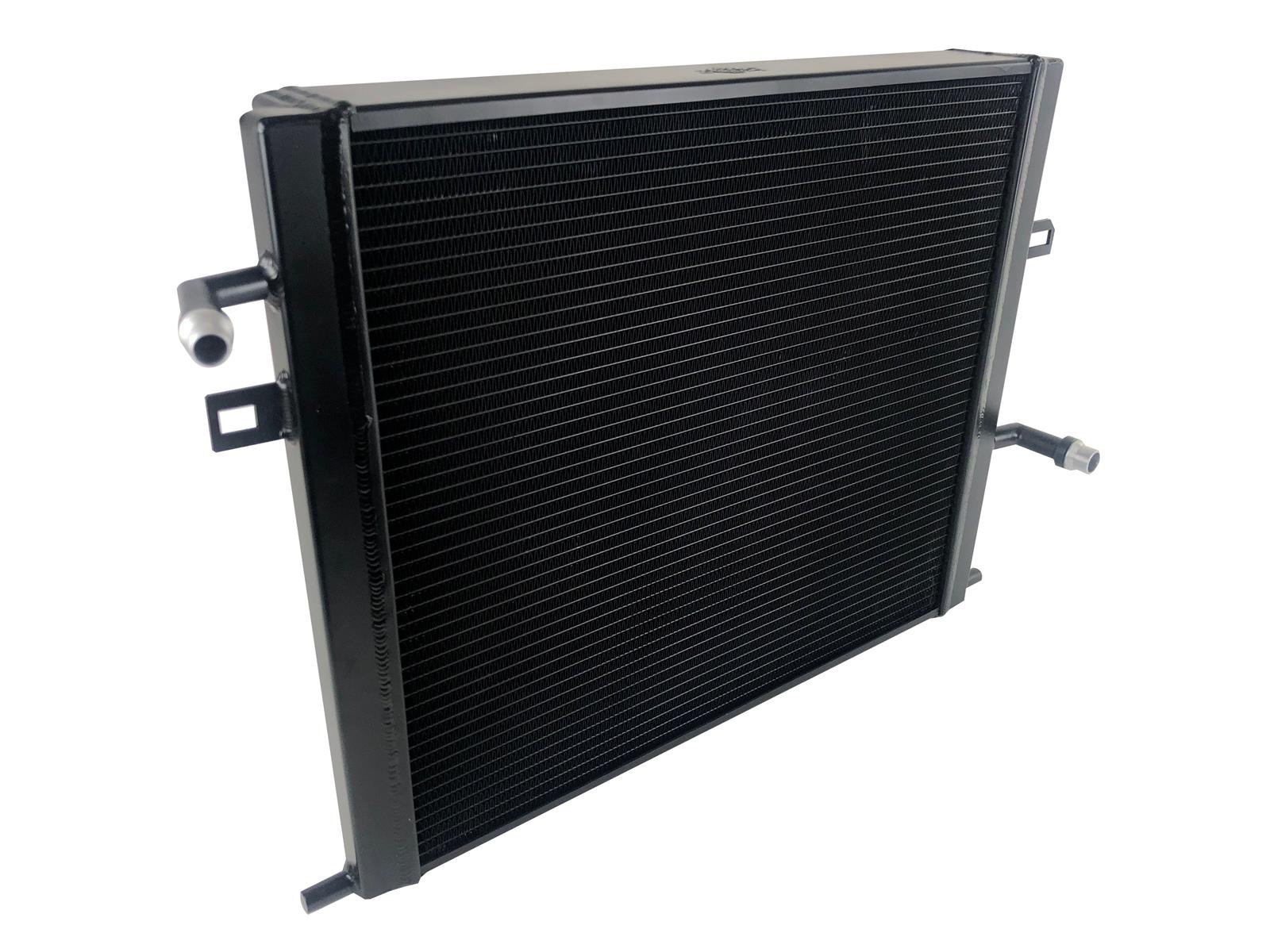 CSF Heat Exchangers 8131B Radiator, BMW B58/B48 Front Mount Exchanger w/ rock guard (BLACK) (Triple-pass) thumbnail 7