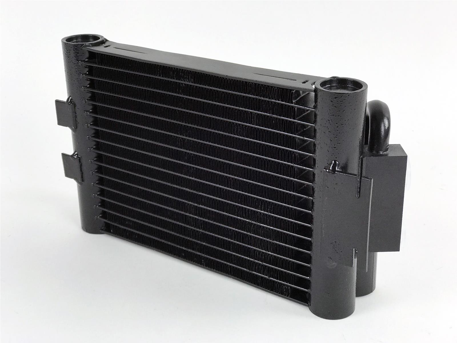 CSF Fluid Coolers 8145 Oil Cooler, Aluminum, Black, BMW, Each thumbnail 4