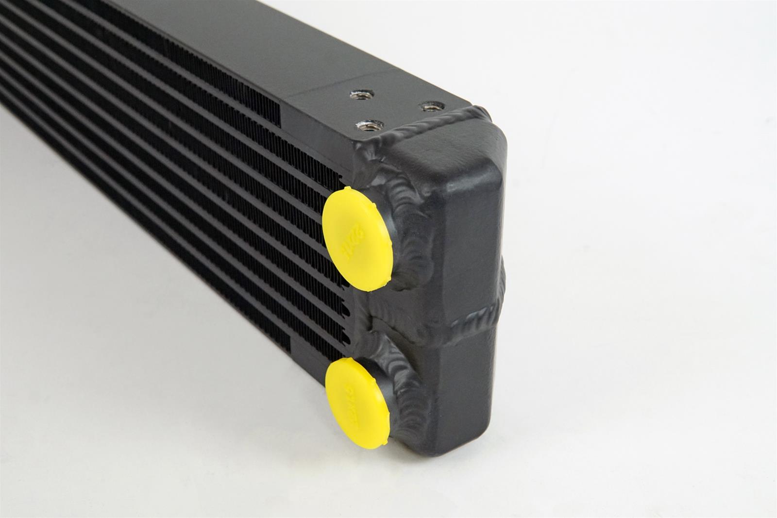 CSF Fluid Coolers for 1973 911 - 8201 Cooler, Engine Oil, Power Steering, Transmission Fluid, Differential Fluid, Plate Type, Dual Pass, Aluminum, Black, Porsche, Each thumbnail 4