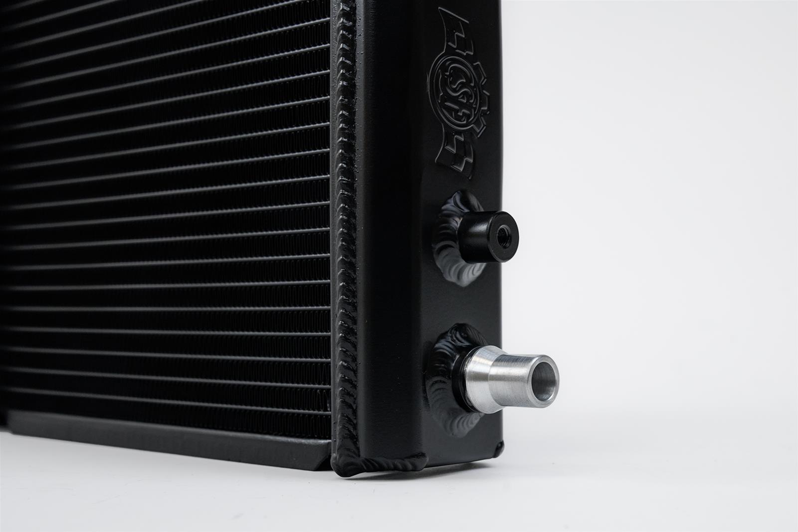 CSF Racing Auxiliary Radiators for 2016-2024 CAMARO, 2016-2019 CTS - 8207 Radiator, Auxiliary, Exact Fit, 2-Row, Aluminum, Black, Chevy, Each thumbnail 6